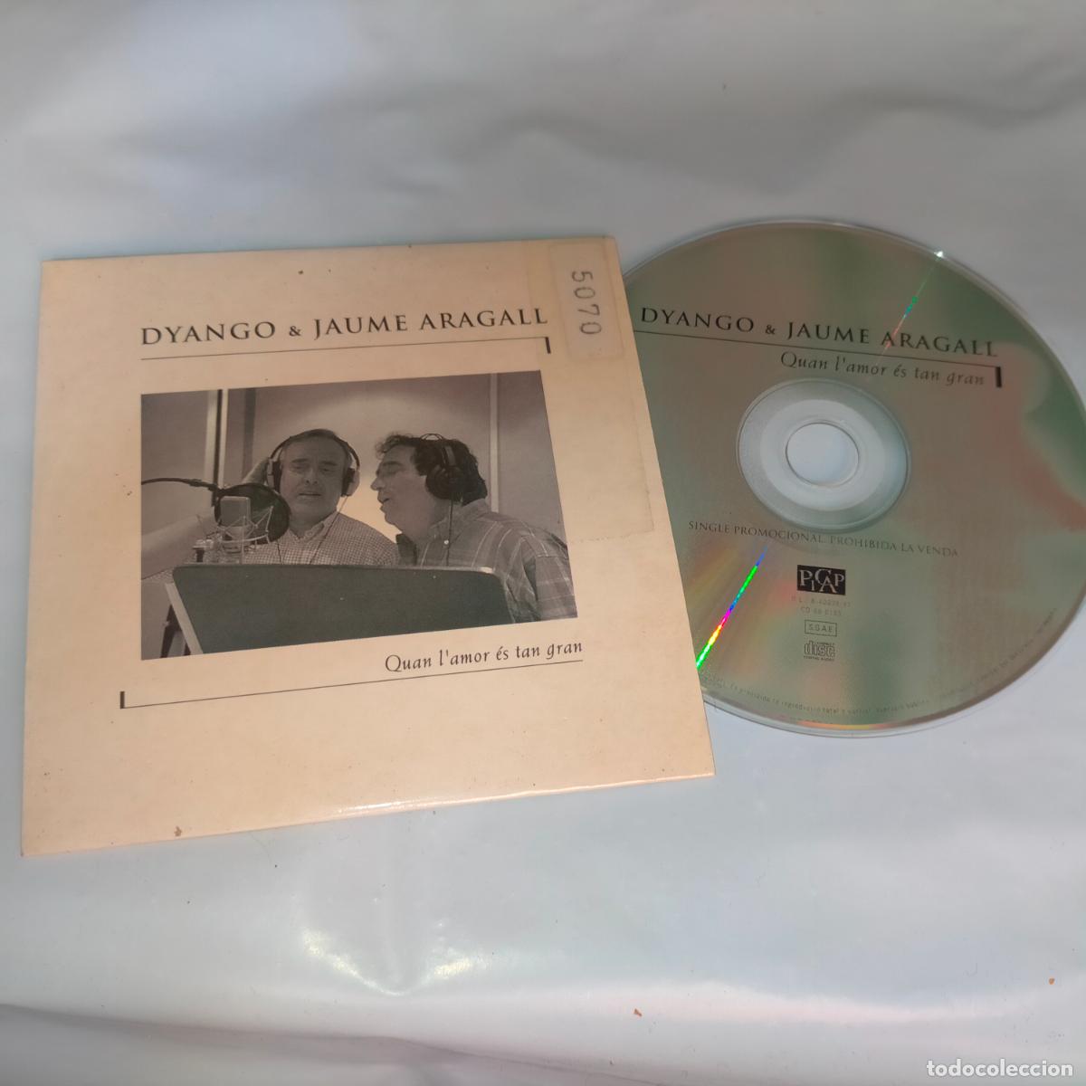 CDs de m&uacute;sica: CD SINGLE DYANGO Y JAUME ARAGALL - RARO - Foto 1