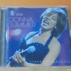 CDs de Música: DONNA SUMMER. LIVE & MORE ENCORE!. SONY 1999 -- CD