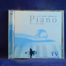 CDs de Música: VARIOUS – EL MEJOR ÁLBUM DE PIANO DEL MUNDO - 2 CD