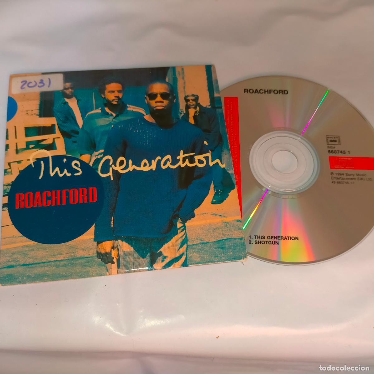 CDs de m&uacute;sica: ROACHFORD (CD/SINGLE) THIS GENERATION (2 TRACKS) A&Ntilde;O 1994 - Foto 1