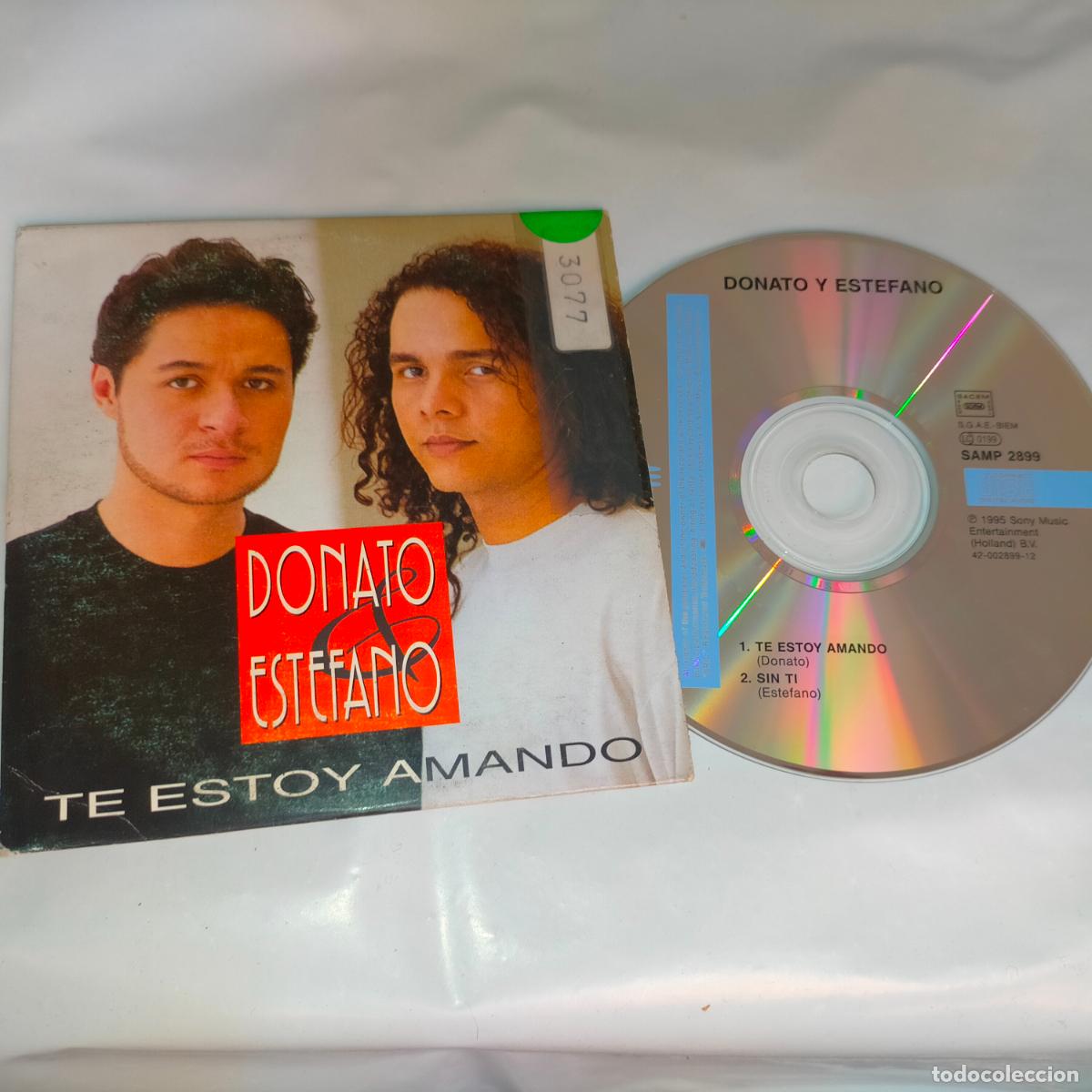 CDs de m&uacute;sica: CD SINGLE DONATO Y ESTEFANO - Foto 1