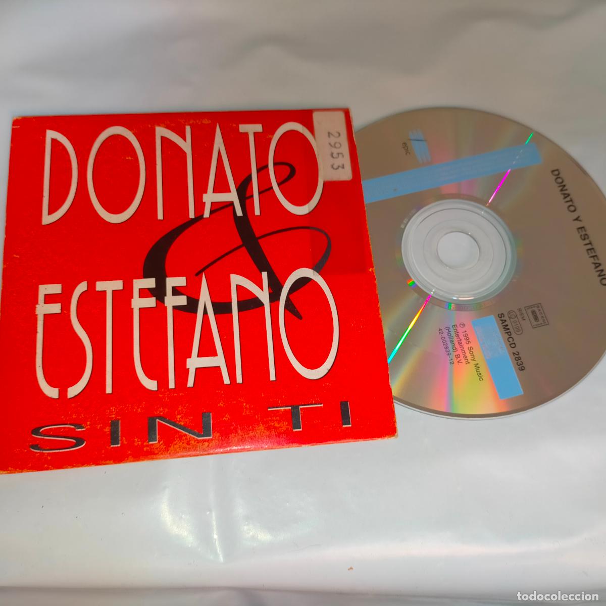 CDs de m&uacute;sica: CD SINGLE DONATO Y ESTEFANO - Foto 1