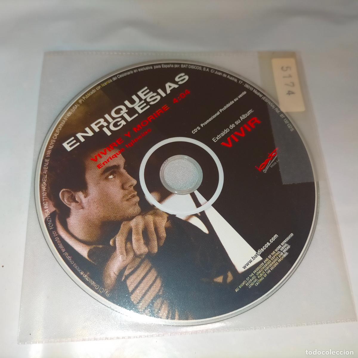 CDs de m&uacute;sica: CD SINGLE ENRIQUE IGLESIAS - Foto 1