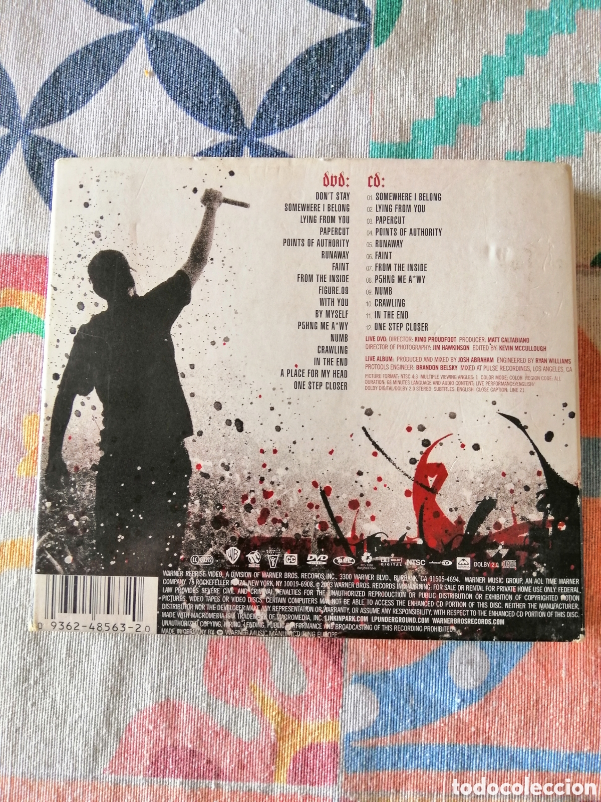 CDs de m&uacute;sica: Linkin park live in texas - Foto 5
