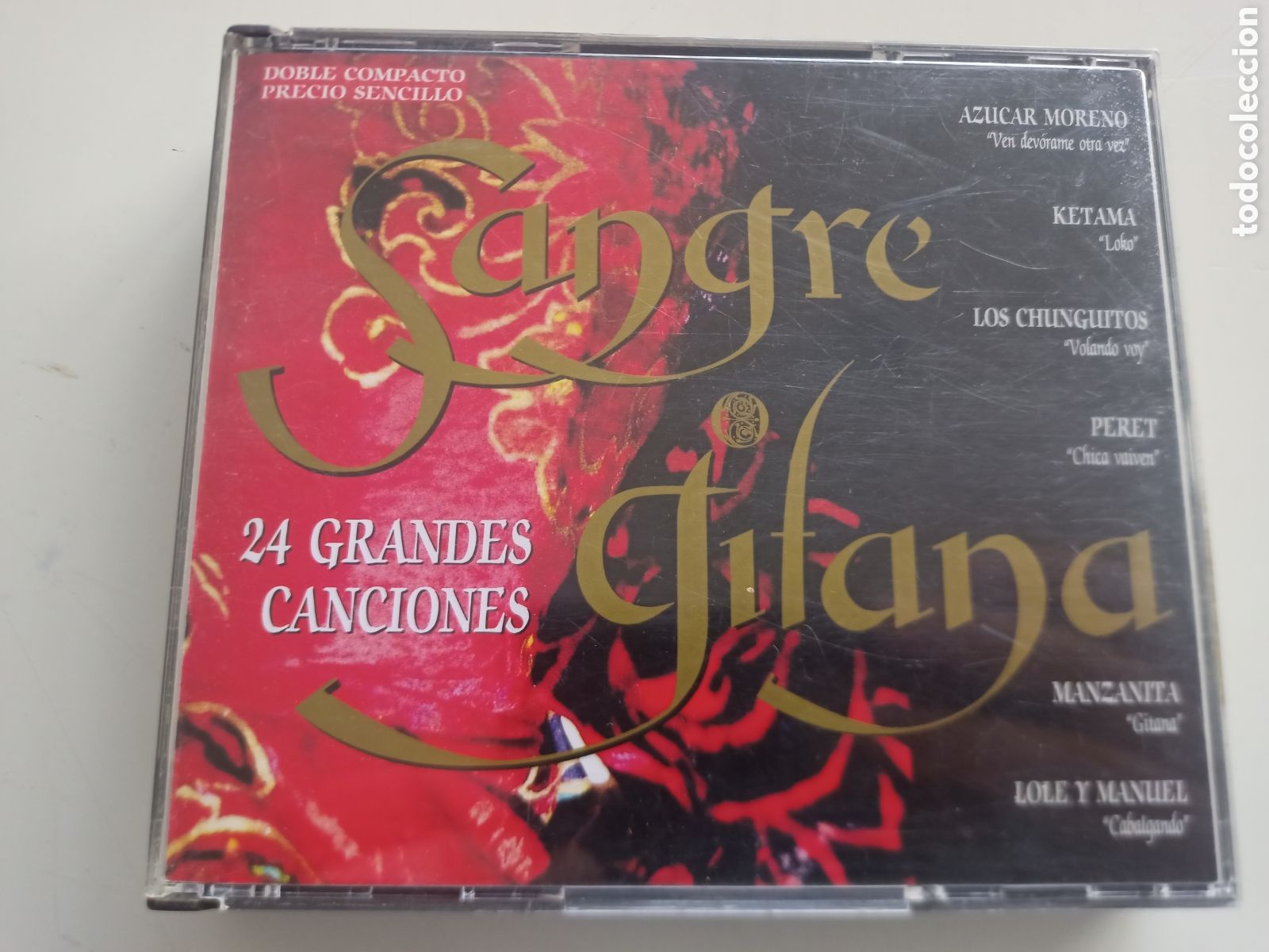 CDs de m&uacute;sica: Sangre Gitana 2cds audio - Foto 1