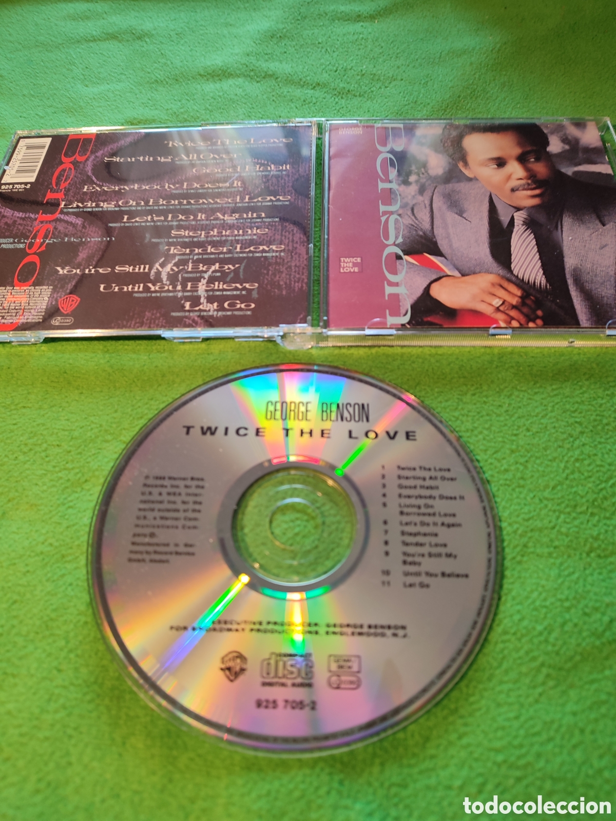 CDs de m&uacute;sica: George Benson - Twice the love - Foto 2
