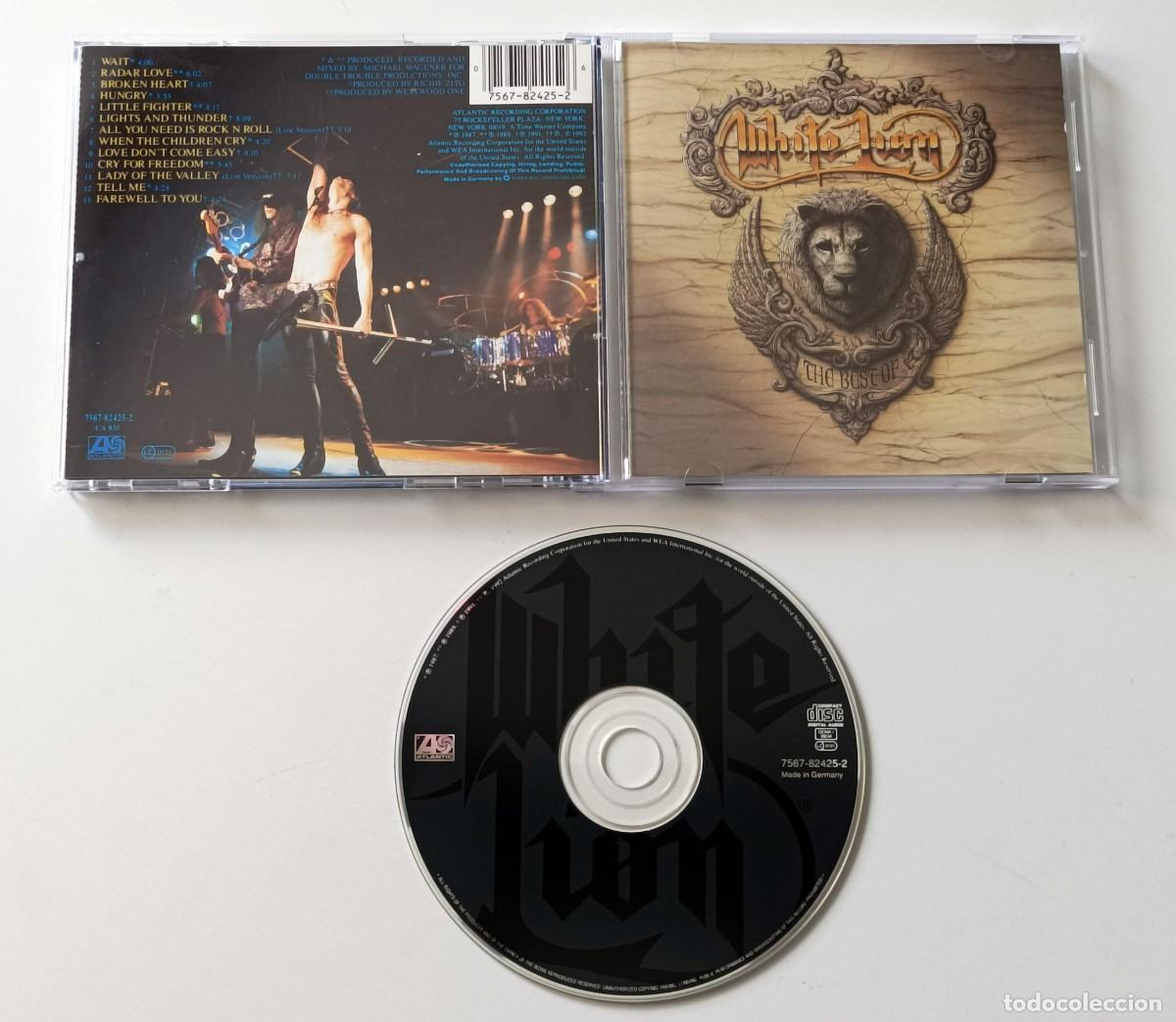 CDs de m&uacute;sica: CD WHITE LION - THE BEST OF - Foto 2