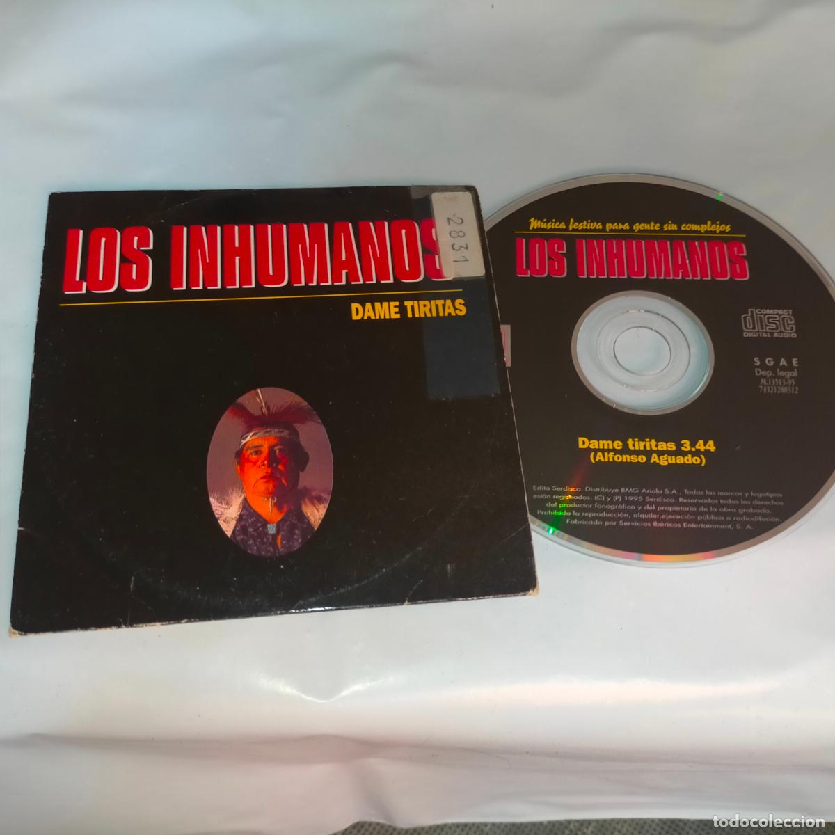 CDs de m&uacute;sica: CD SINGLE LOS INHUMANOS - Foto 1