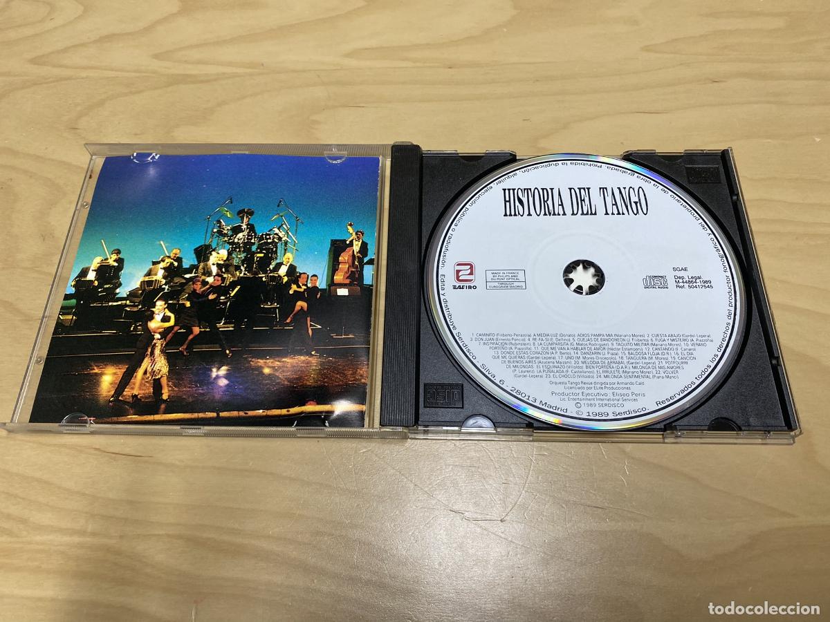 CDs de m&uacute;sica: Historia del Tango (recopilatorio de Tangos) - Foto 3