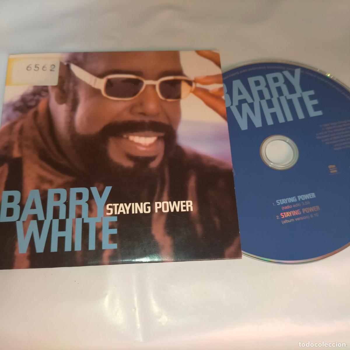 CDs de m&uacute;sica: CD SINGLE BARRY WHITE - Foto 1