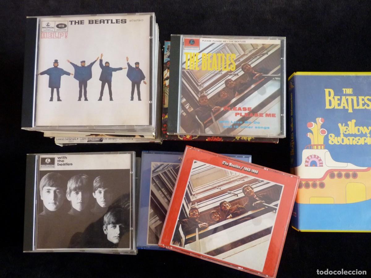 CDs de m&uacute;sica: LOTE DE 21 CDs THE BEATLES + VHS - Foto 1