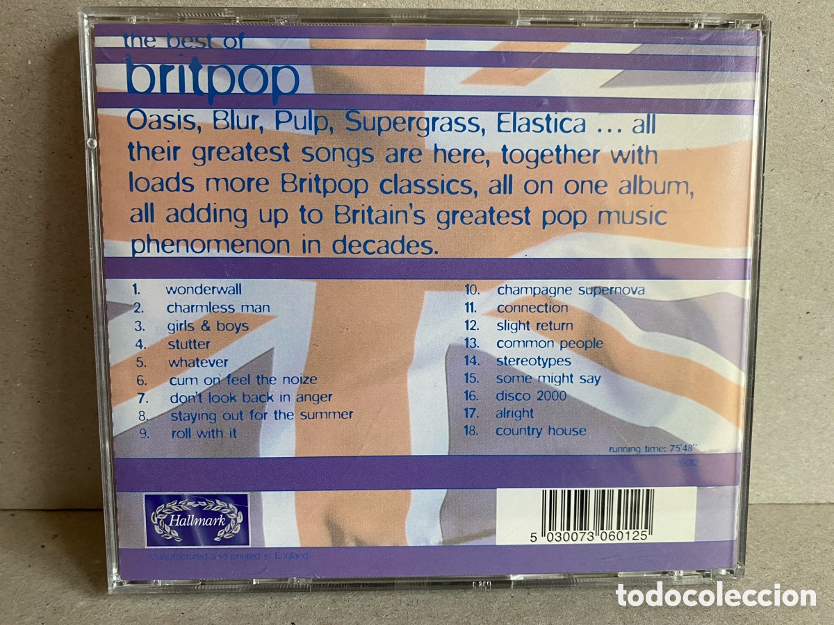 CDs de m&uacute;sica: Various - The Best Of Britpop (CD) - Foto 2