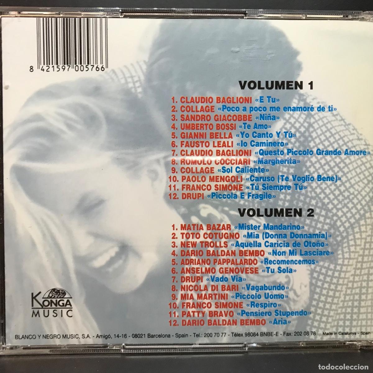 CDs de m&uacute;sica: Various ● Bellissima Dos ● [CD] 2 x CD, Compilation - Foto 4