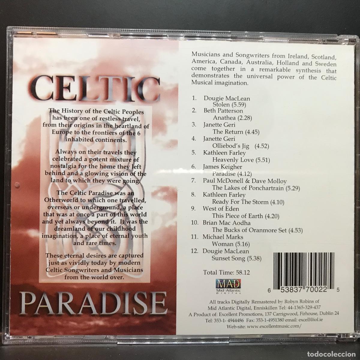 CDs de m&uacute;sica: Various ● Celtic Paradise ● [CD] Album - Foto 3