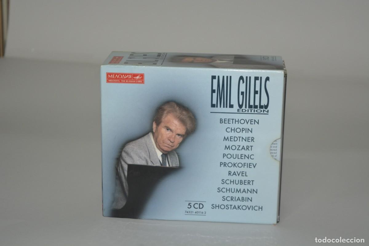 CDs de m&uacute;sica: EMIL GILELS EDITION. Estuche 5 cds. - Foto 1
