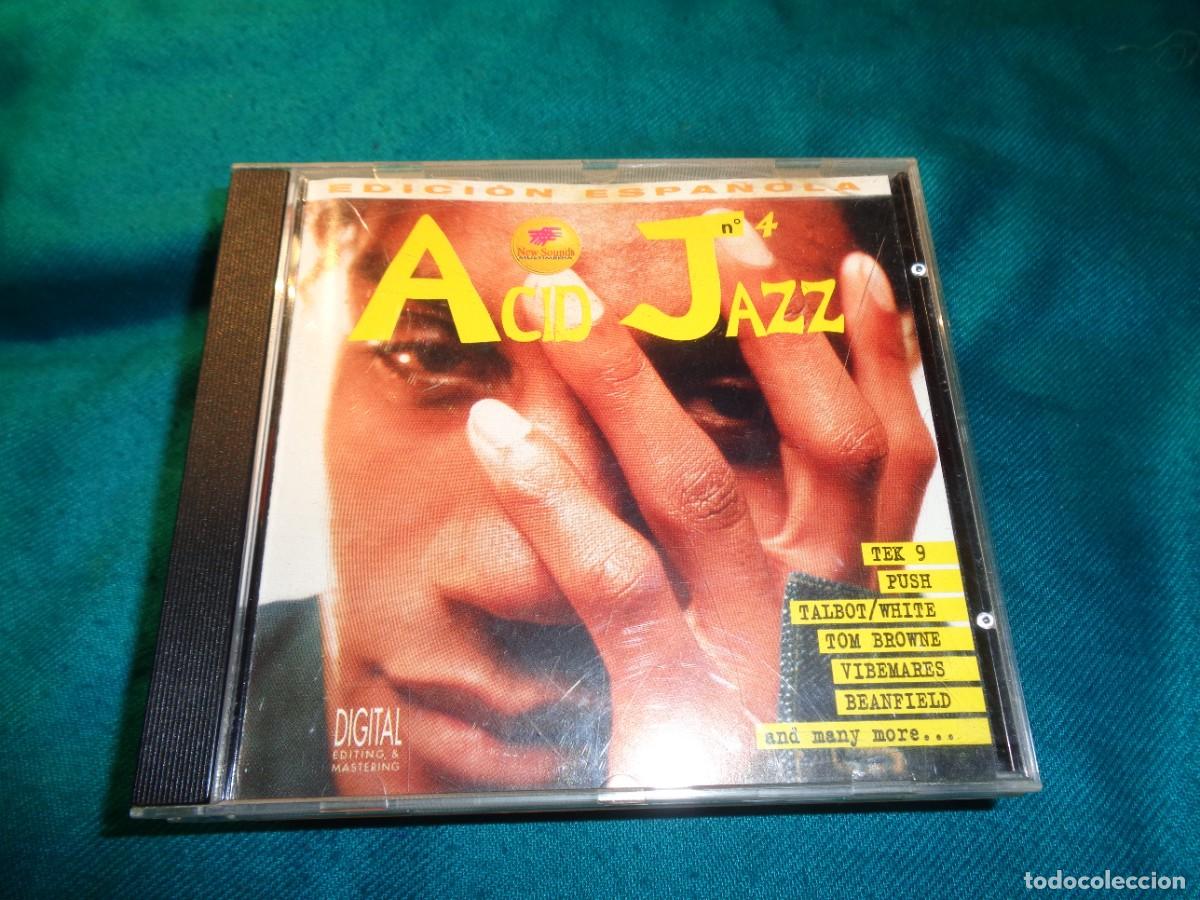 CDs de m&uacute;sica: ACID JAZZ. N&ordm; 4. TEK, PUSH, TOM BROWNE....CD .IMPECABLE - Foto 1
