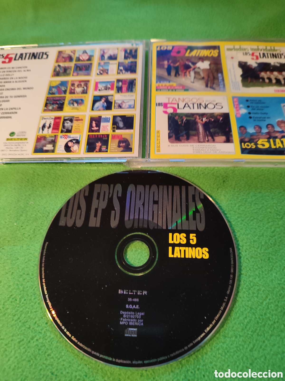 CDs de m&uacute;sica: Los Cinco Latinos - Los Eps originales - Foto 2