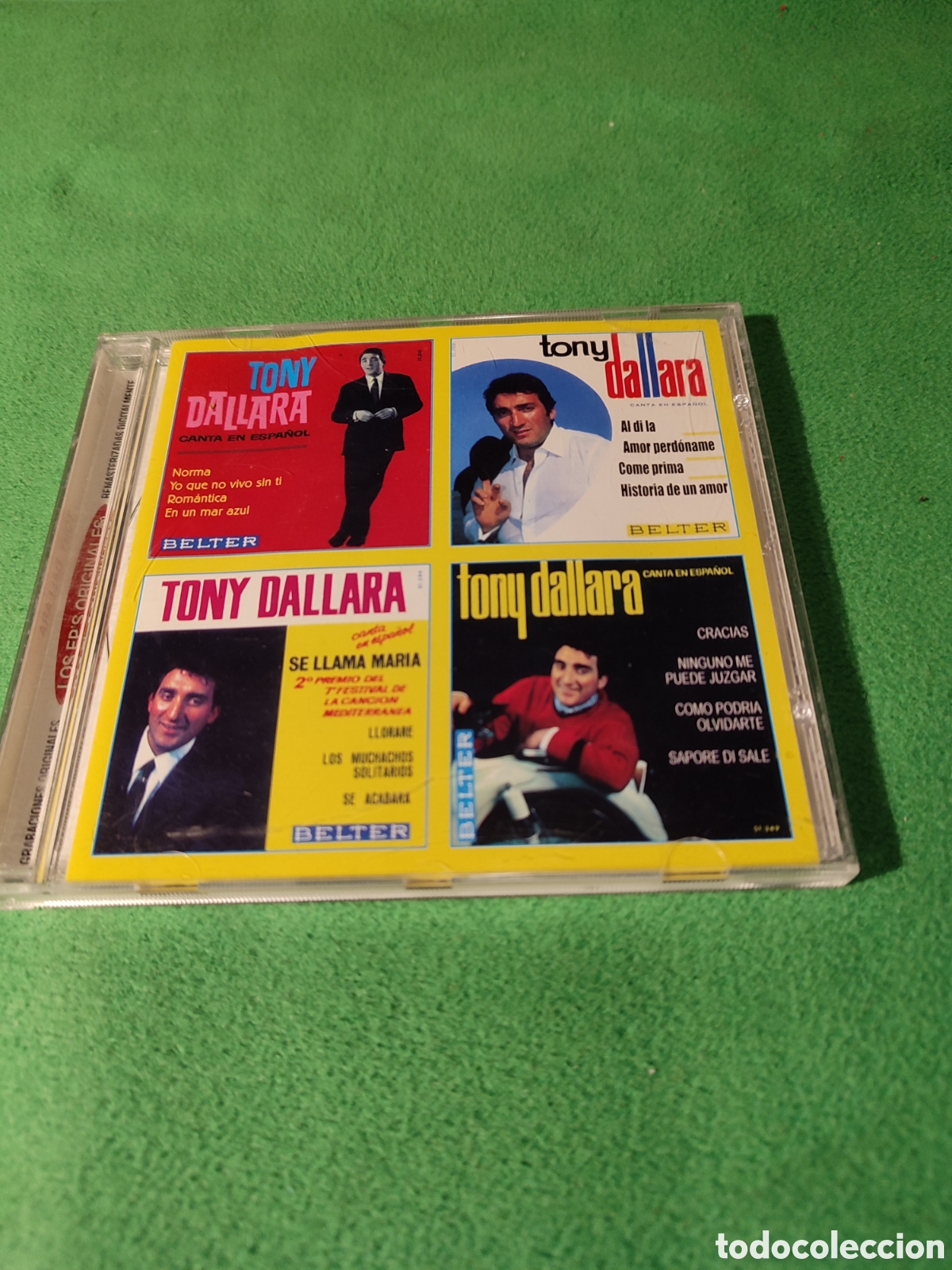 CDs de m&uacute;sica: Tony Dallara - Los Eps originales - Foto 1