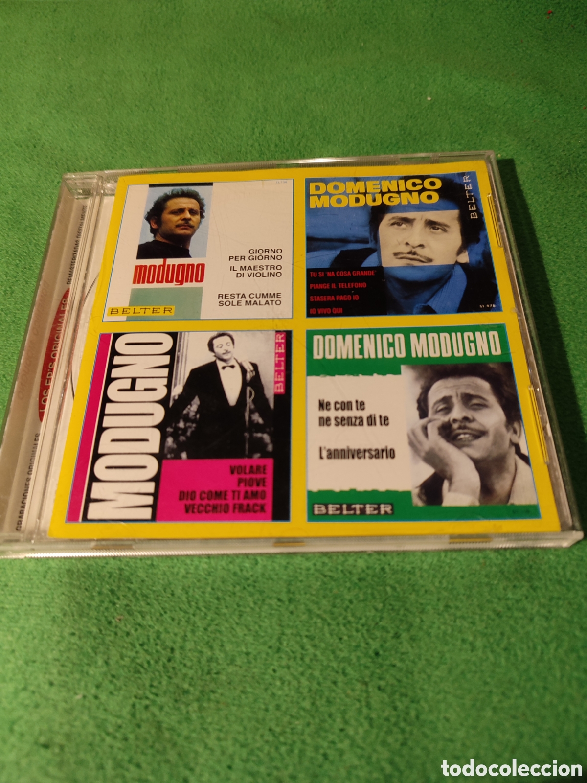 CDs de m&uacute;sica: Domenico Modugno - Los Eps originales - Foto 1