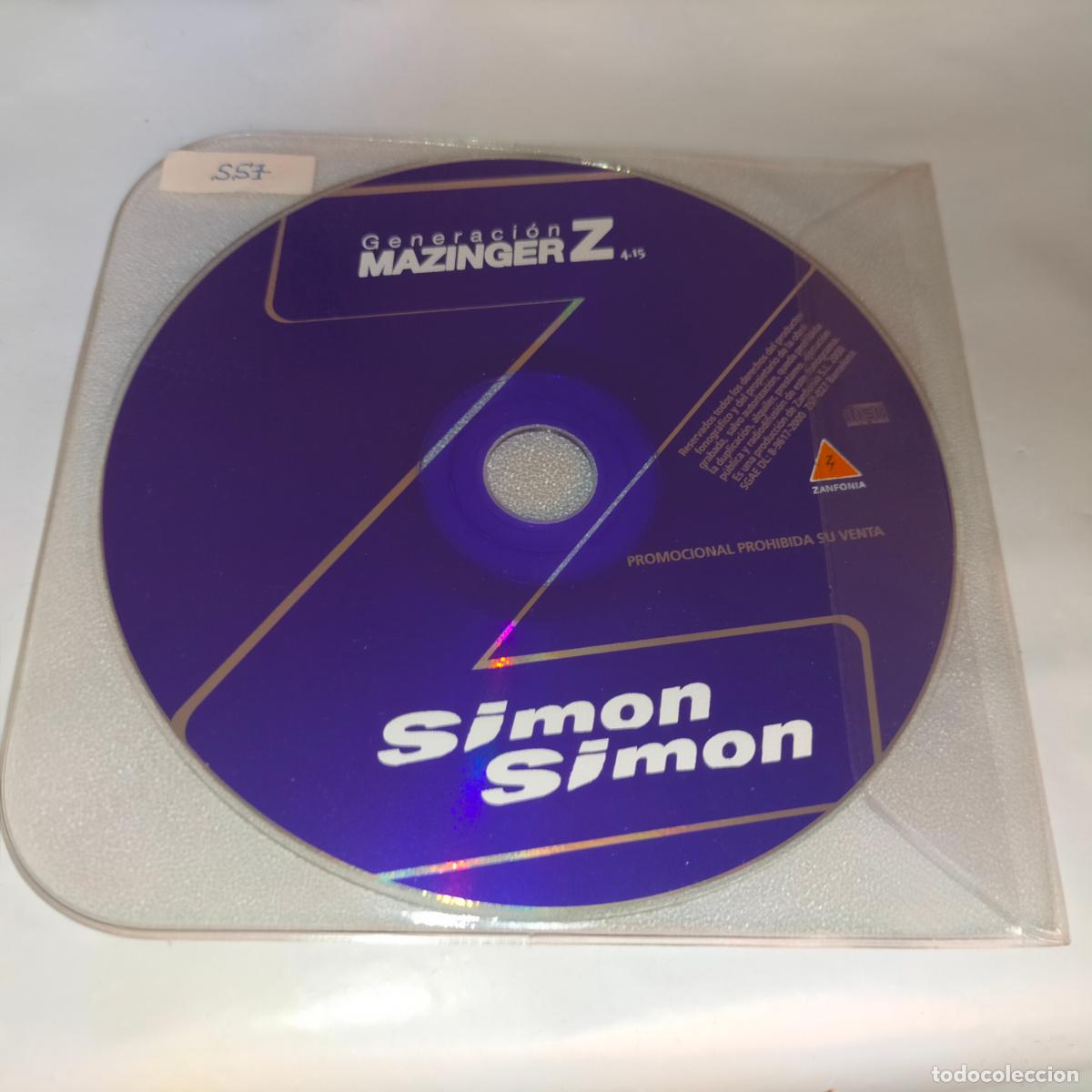 CDs de m&uacute;sica: cd single mazinger z , simon simon, generacion - Foto 1