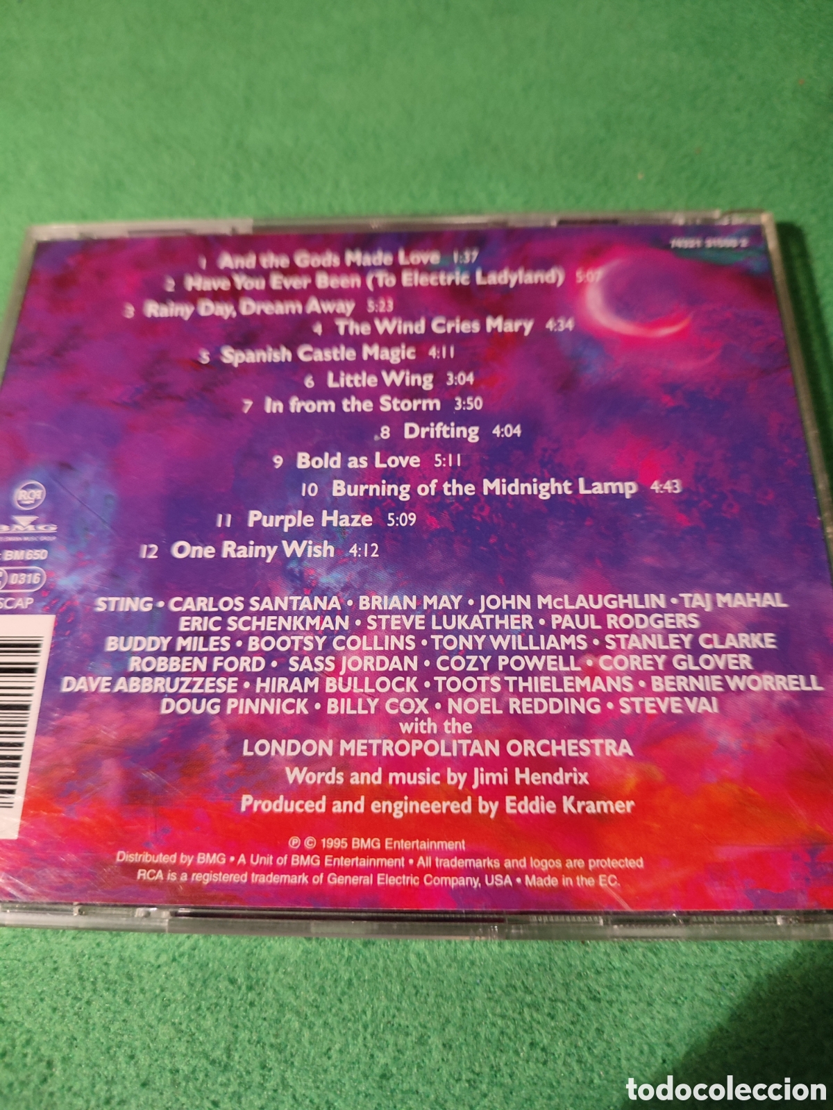 CDs de m&uacute;sica: In From the storm - Varios con temas de Hendrix - Foto 3