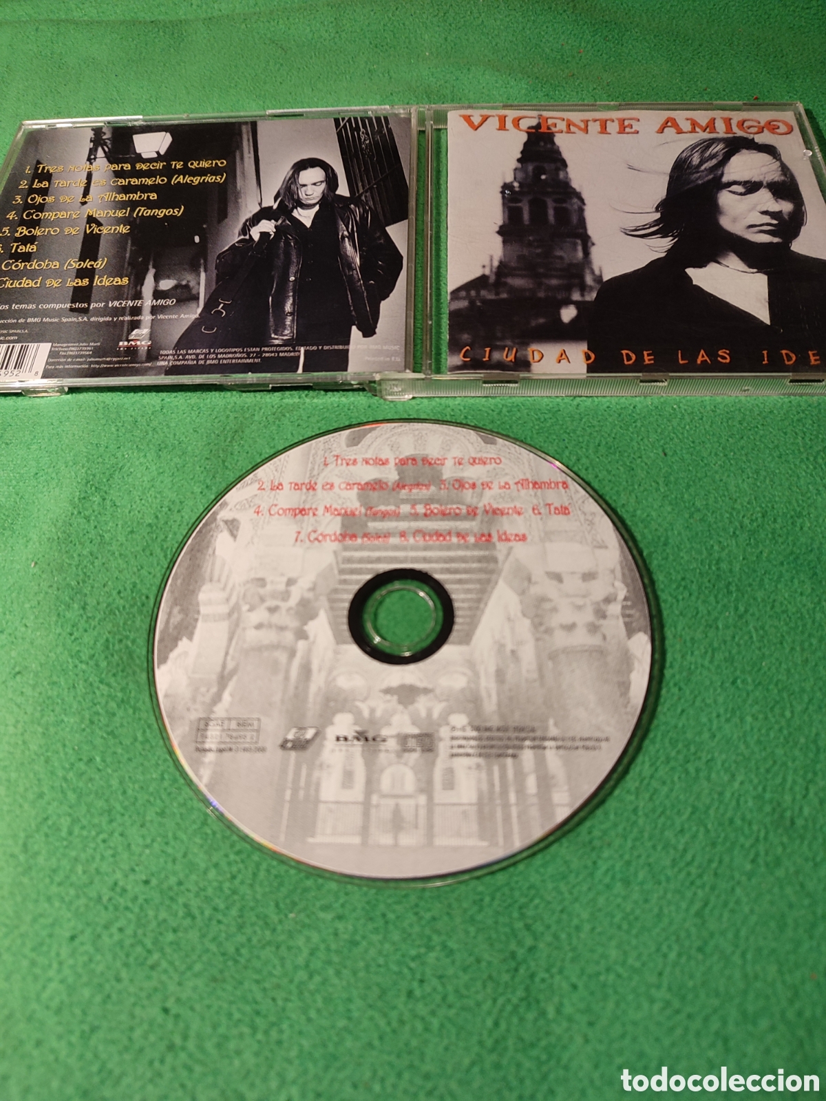 CDs de m&uacute;sica: Vicente Amigo - Ciudad de las ideas - Foto 2