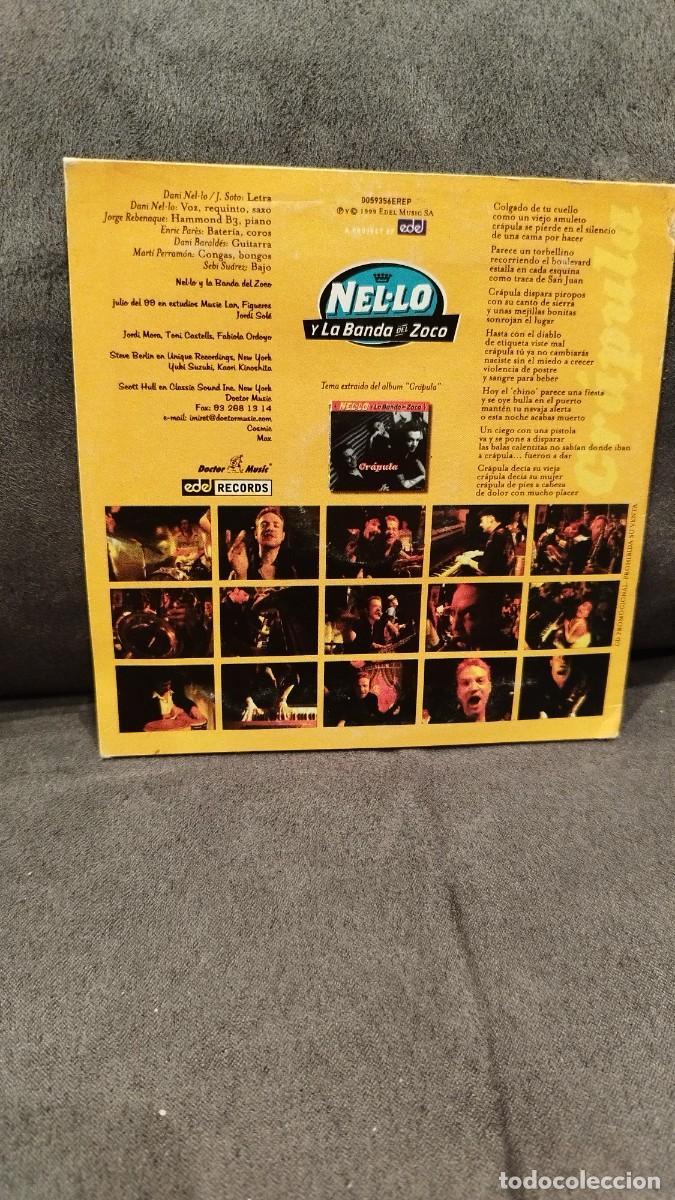 CDs de m&uacute;sica: Nel.lo Y La Banda Del Zoco &ndash; Cr&aacute;pula.CD - Foto 3