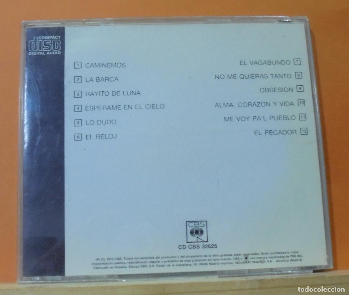 CDs de m&uacute;sica: Trio los Panchos. CBS 1989 -- CD - Foto 2