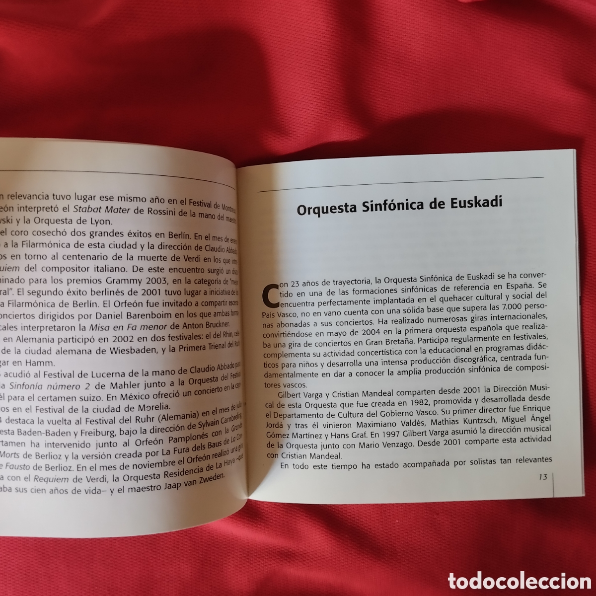 CDs de m&uacute;sica: ORFE&Oacute;N DONOSTIERRA, LATINO. CD - Foto 2