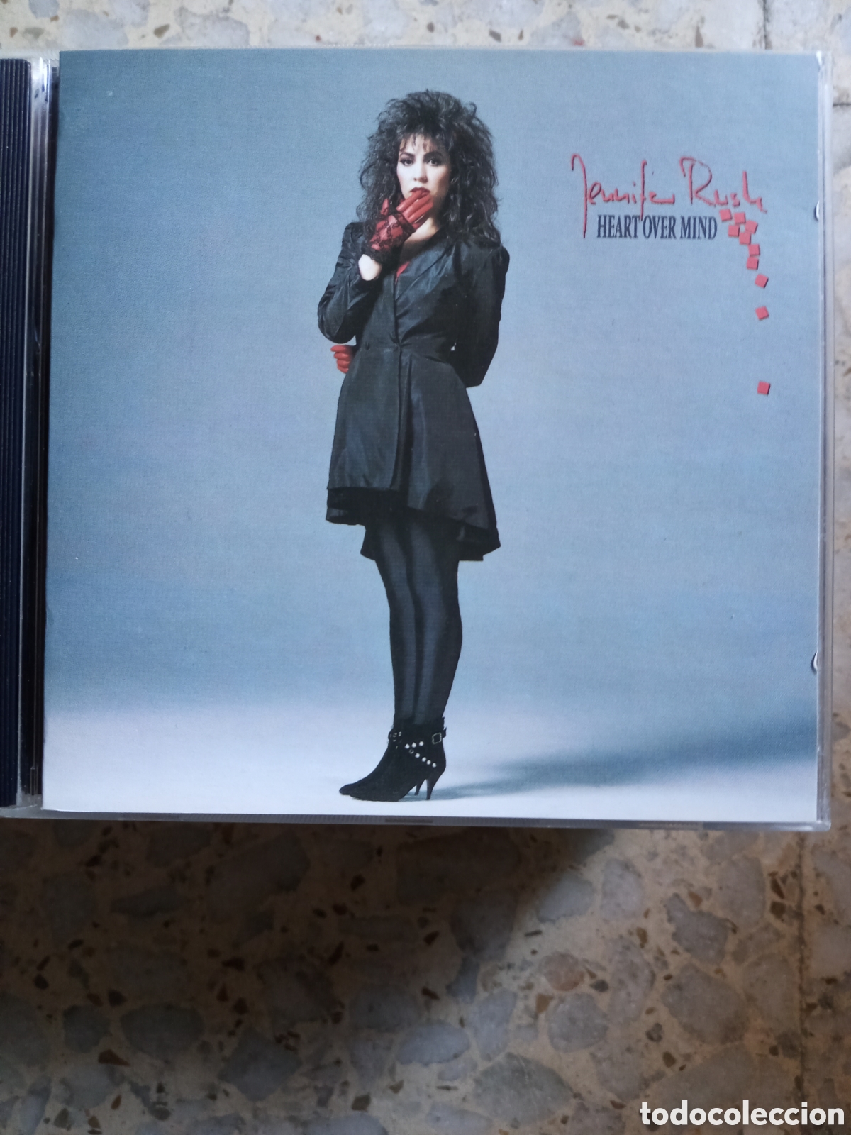 CDs de m&uacute;sica: CD JENNIFER RUSH HEART OVER MIND - Foto 1