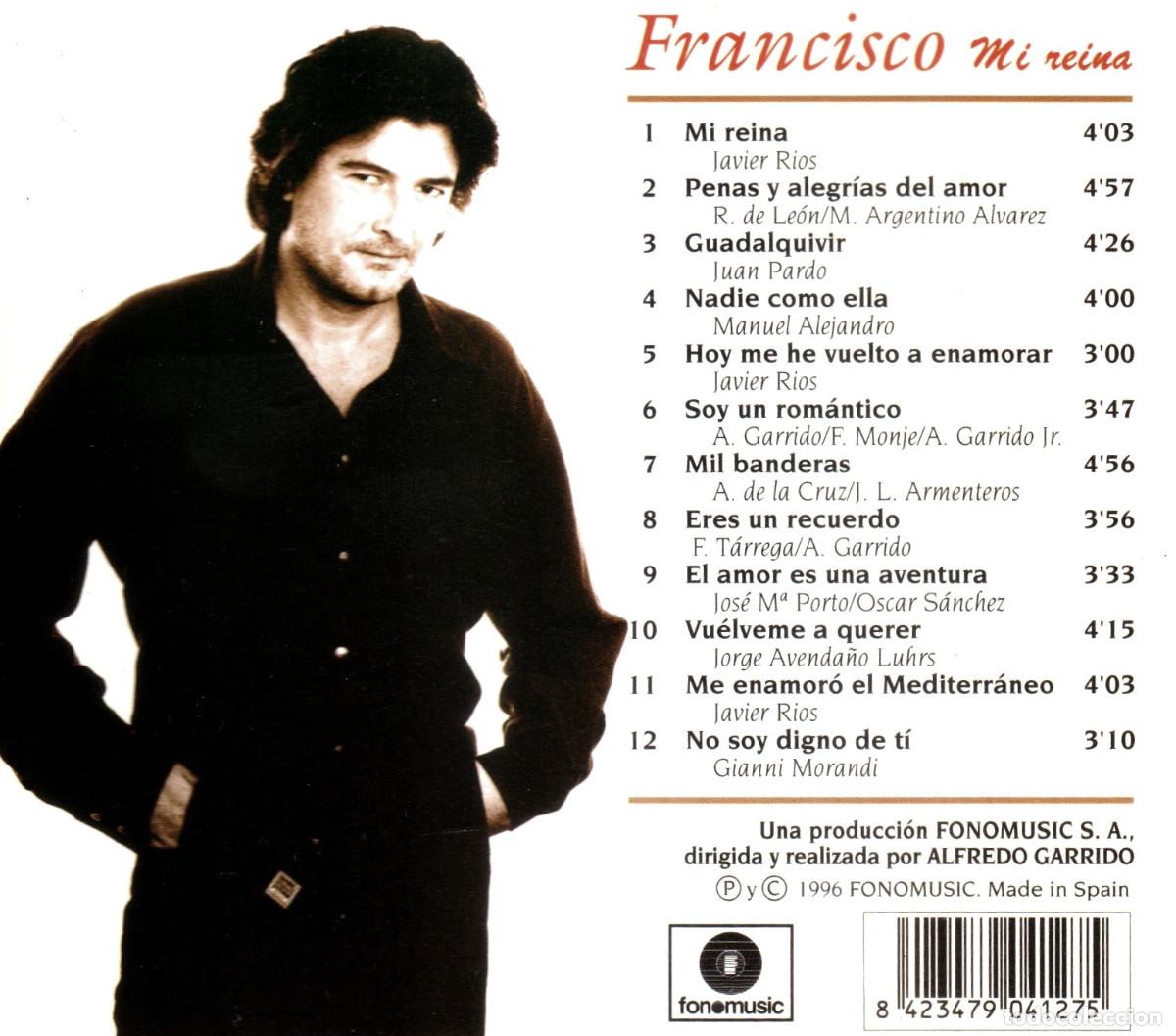 CDs de m&uacute;sica: �R7670 - FRANCISCO. MI REINA. CD. - Foto 2