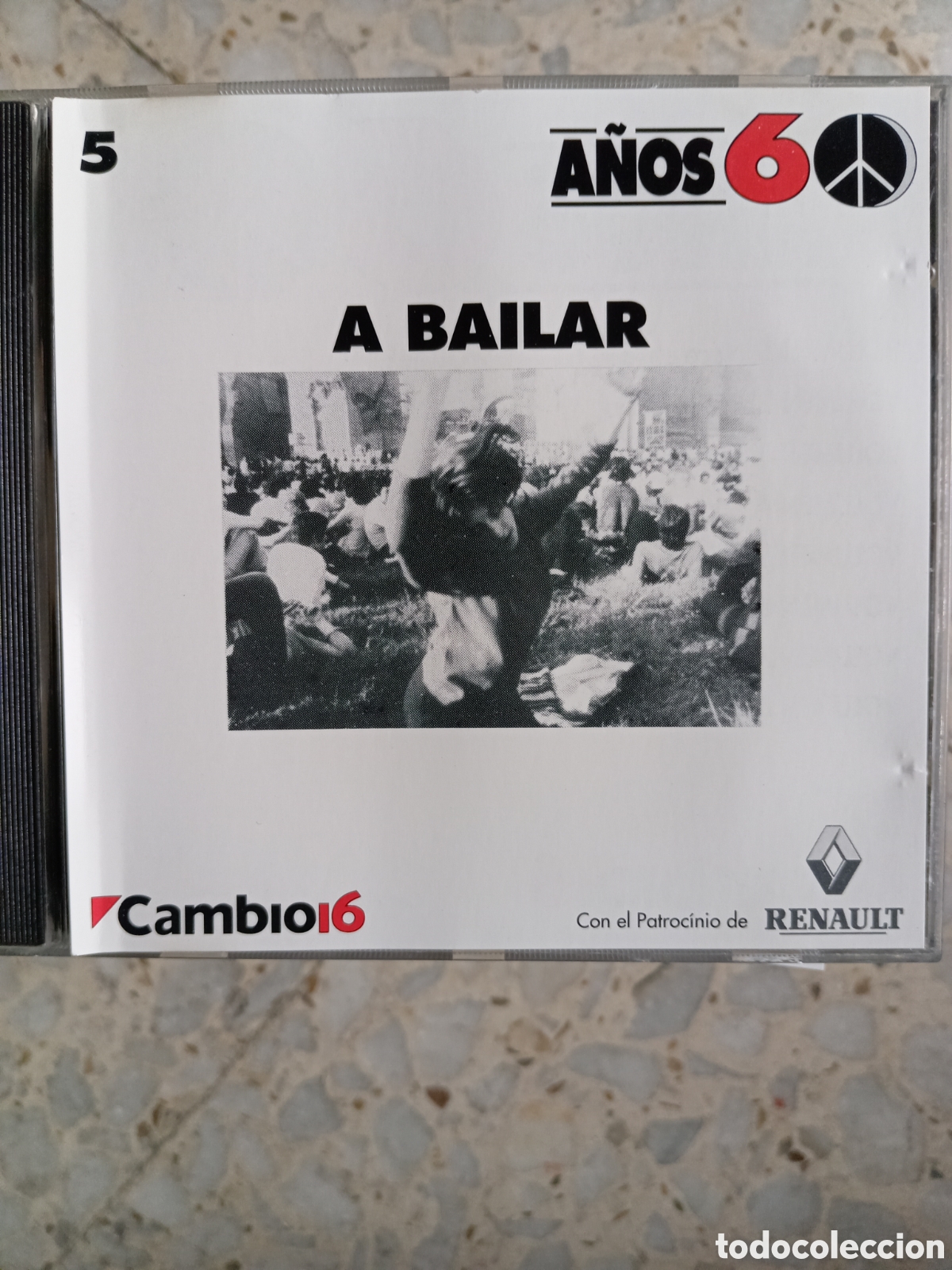 CDs de m&uacute;sica: CD A BAILAR A&Ntilde;OS 60 VOL 5 - Foto 1