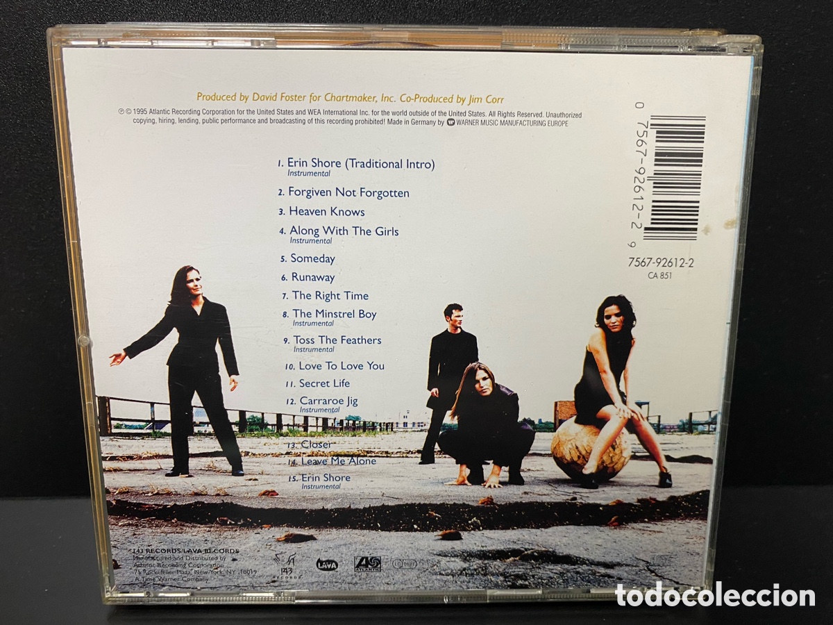 CDs de m&uacute;sica: The Corrs - Forgiven, Not Forgotten (CD) - Foto 2