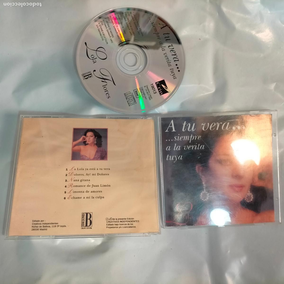 CDs de m&uacute;sica: CD LOLA FLORES - Foto 1