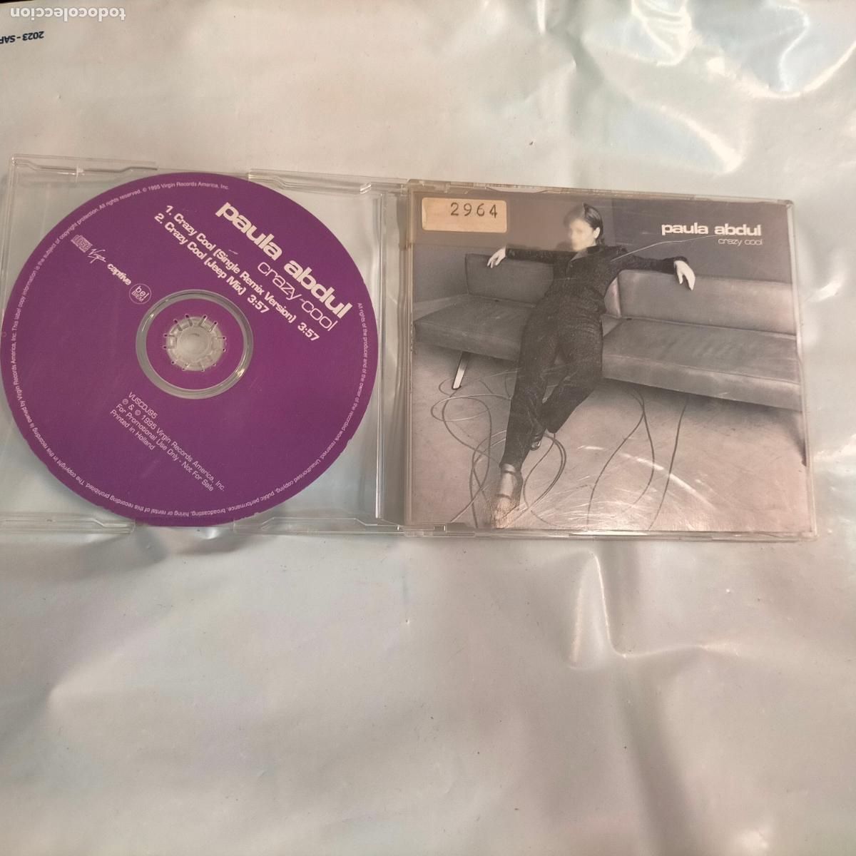 CDs de m&uacute;sica: CD SINGLE PAULA ABDUL - Foto 1