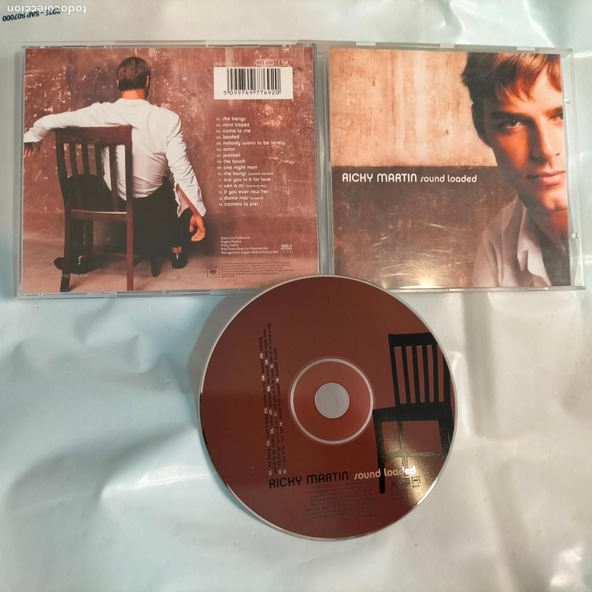 CDs de m&uacute;sica: CD RICKY MARTIN 15 TEMAS - Foto 1