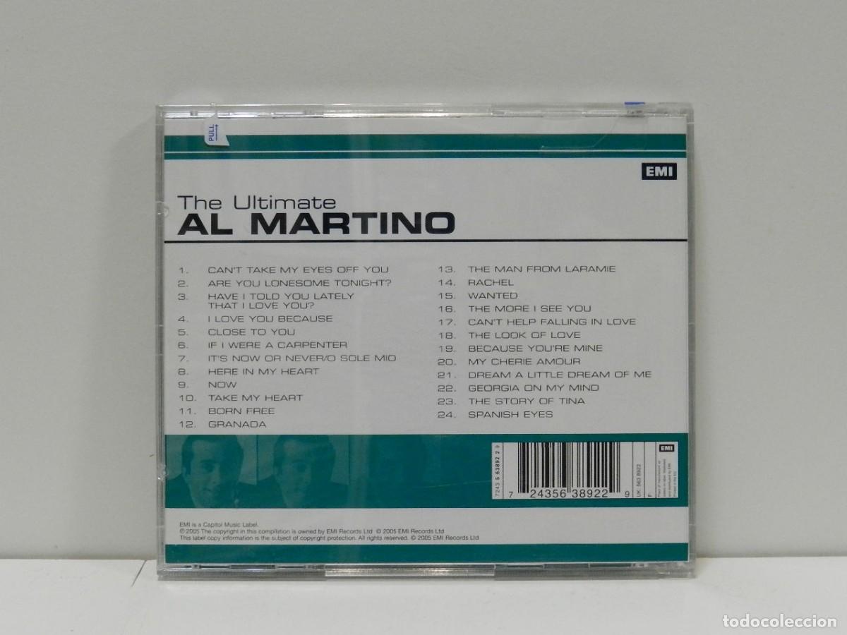 CDs de m&uacute;sica: DISCO CD. Al Martino &ndash; The Ultimate Al Martino. COMPACT DISC. - Foto 2