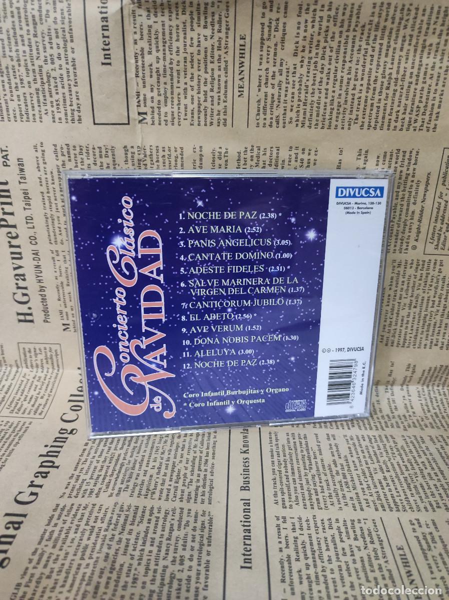 CDs de m&uacute;sica: CONCIERTO CLASICO DE NAVIDAD - Foto 2