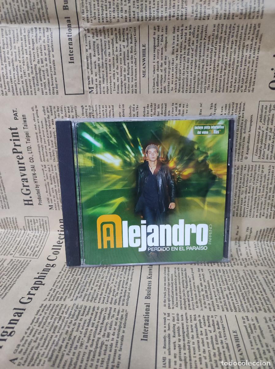 CDs de m&uacute;sica: Alejandro Parre&ntilde;o. &ndash; Perdido En El Para&iacute;so - Foto 1
