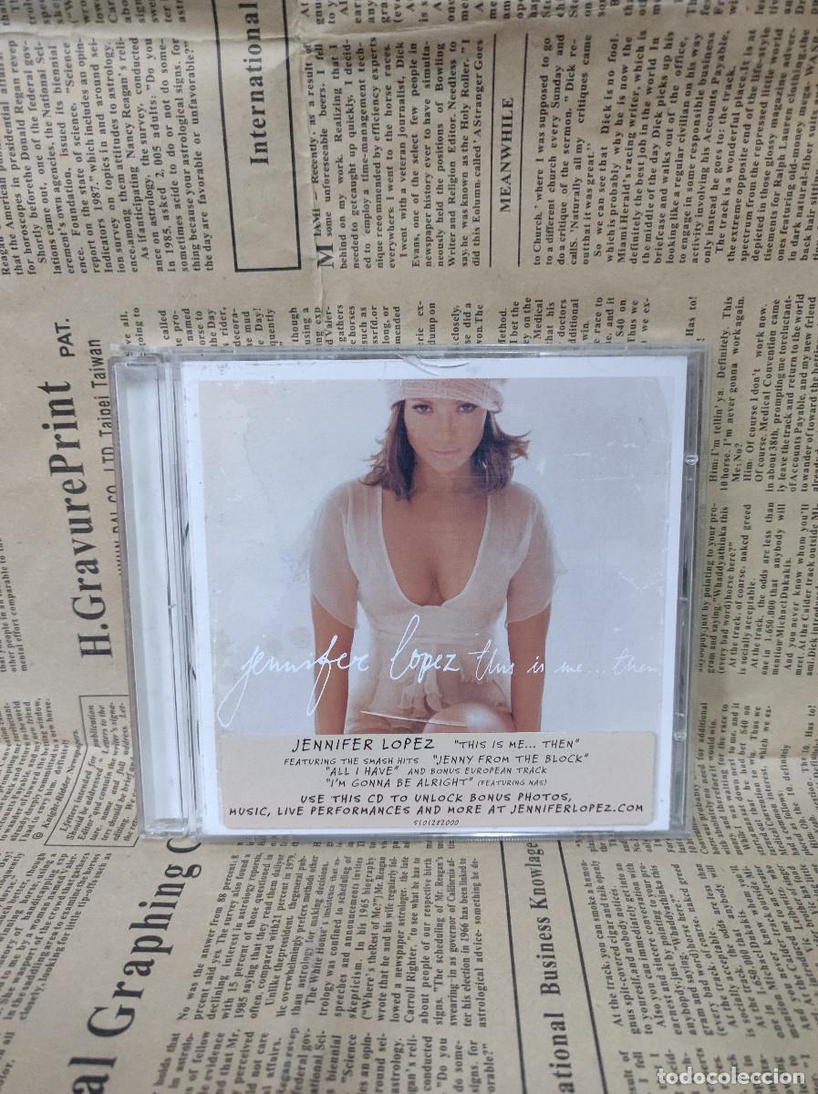 CDs de m&uacute;sica: Jennifer Lopez &ndash; This Is Me...Then - Foto 1