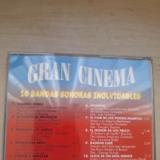 CDs de Música: GRAN CINEMA 10 BANDAS SONORAS INOLVIDABLES
