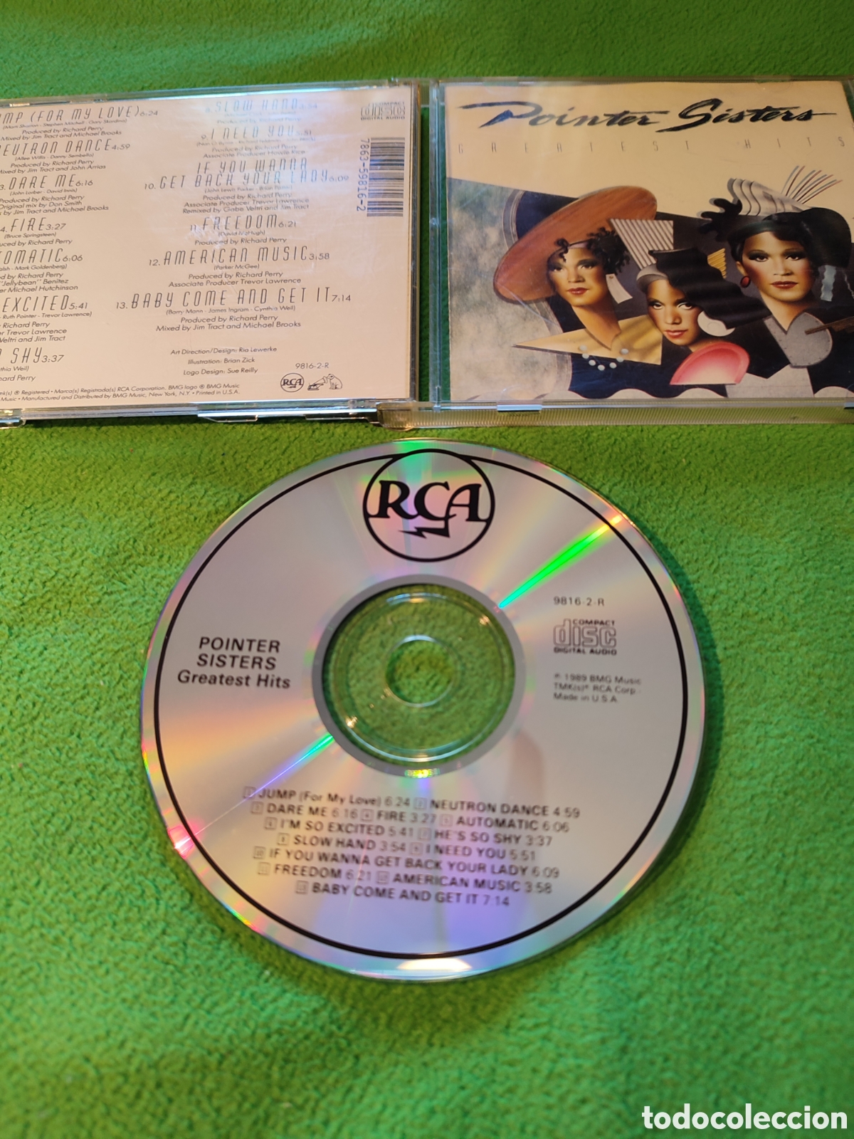 CDs de m&uacute;sica: Pointer Sisters - Greatest hits - Foto 2