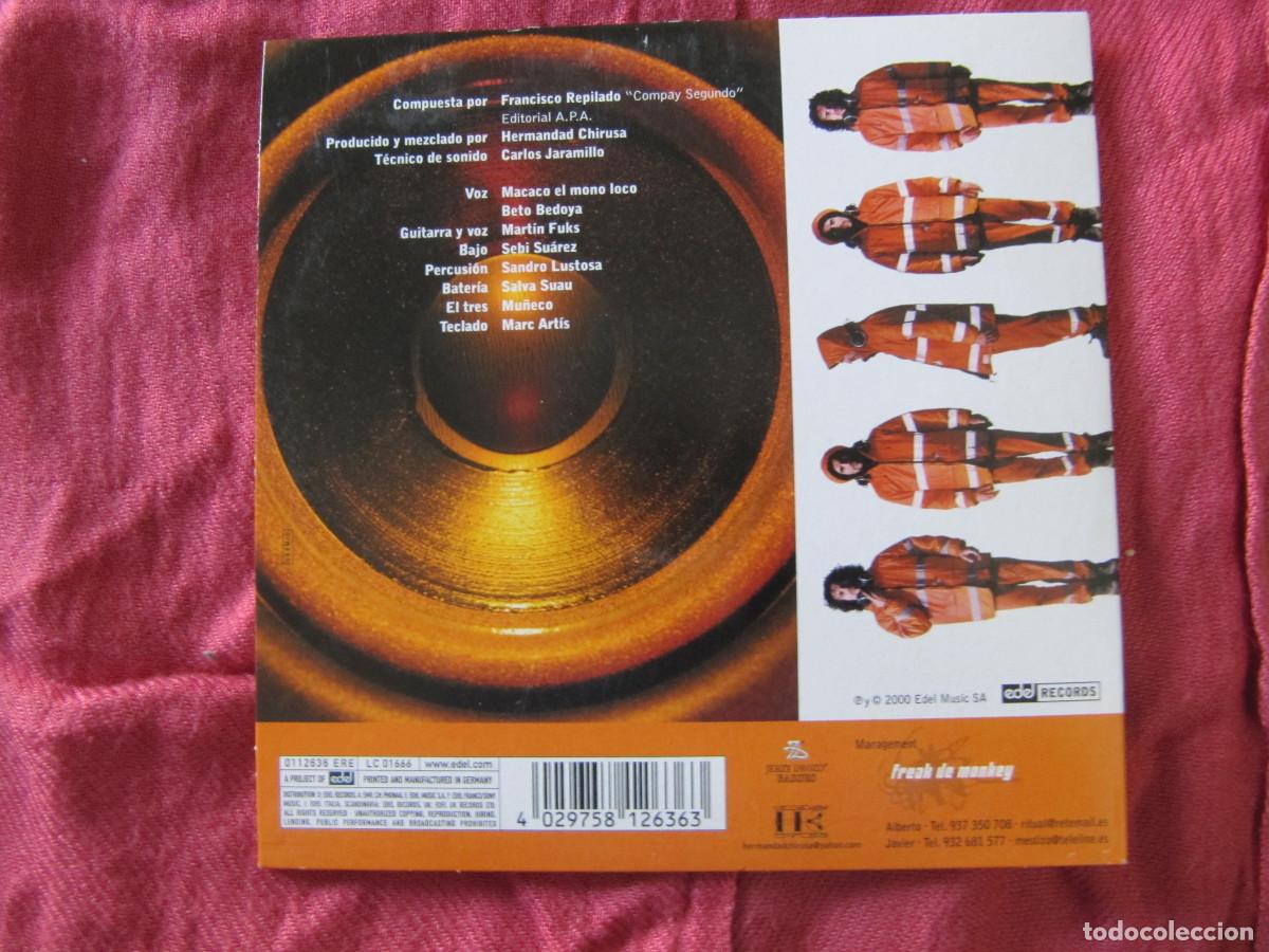 CDs de m&uacute;sica: MACACO &ndash; CHAN CHAN - CD SINGLE - Foto 2