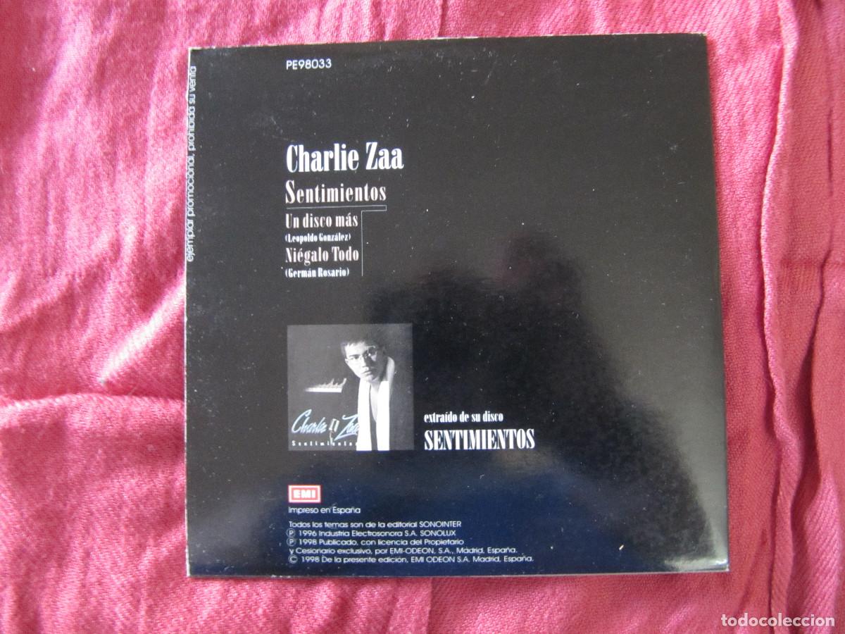 CDs de m&uacute;sica: Charlie Zaa &ndash; Sentimientos - Foto 2