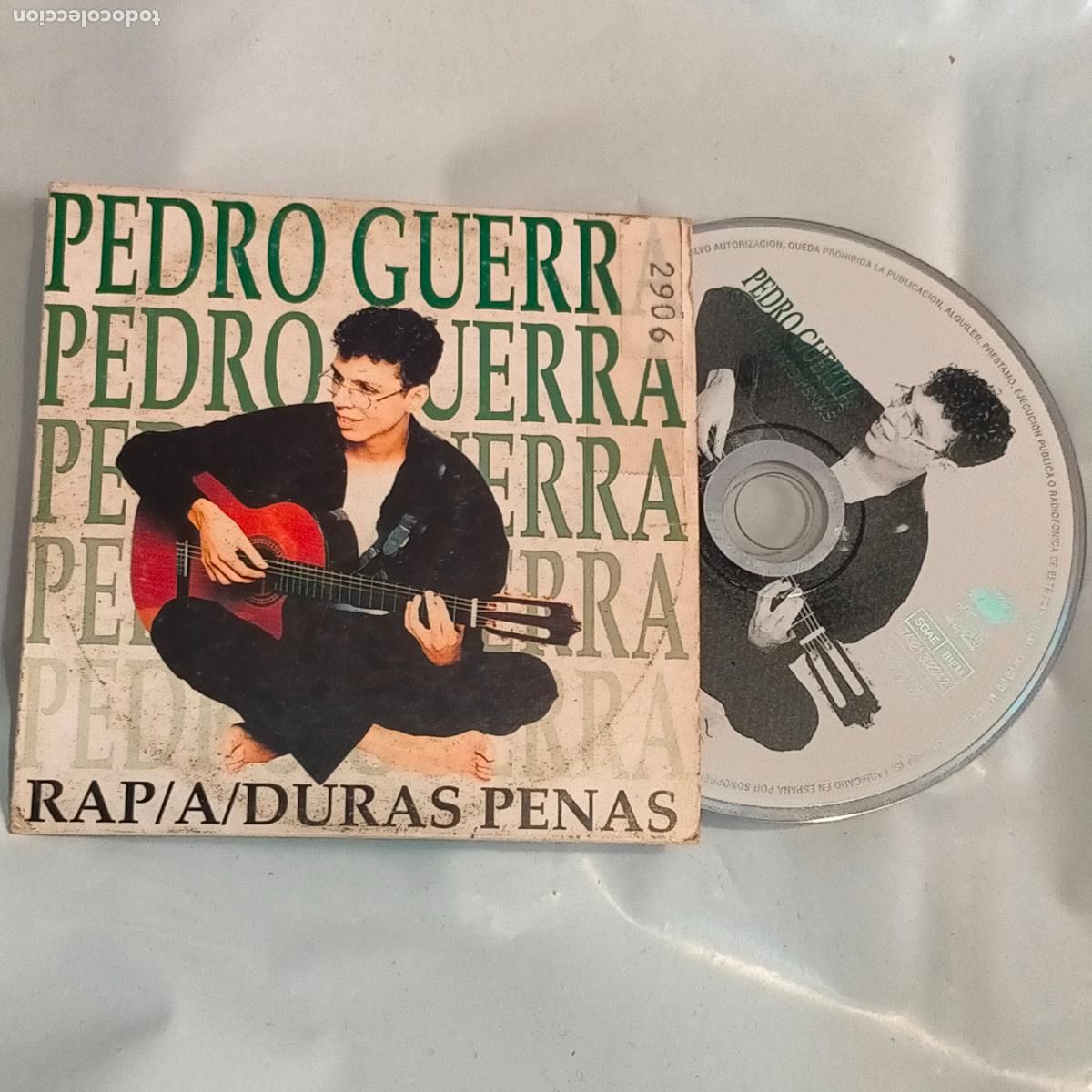 CDs de m&uacute;sica: cd single pedro guerra - Foto 1