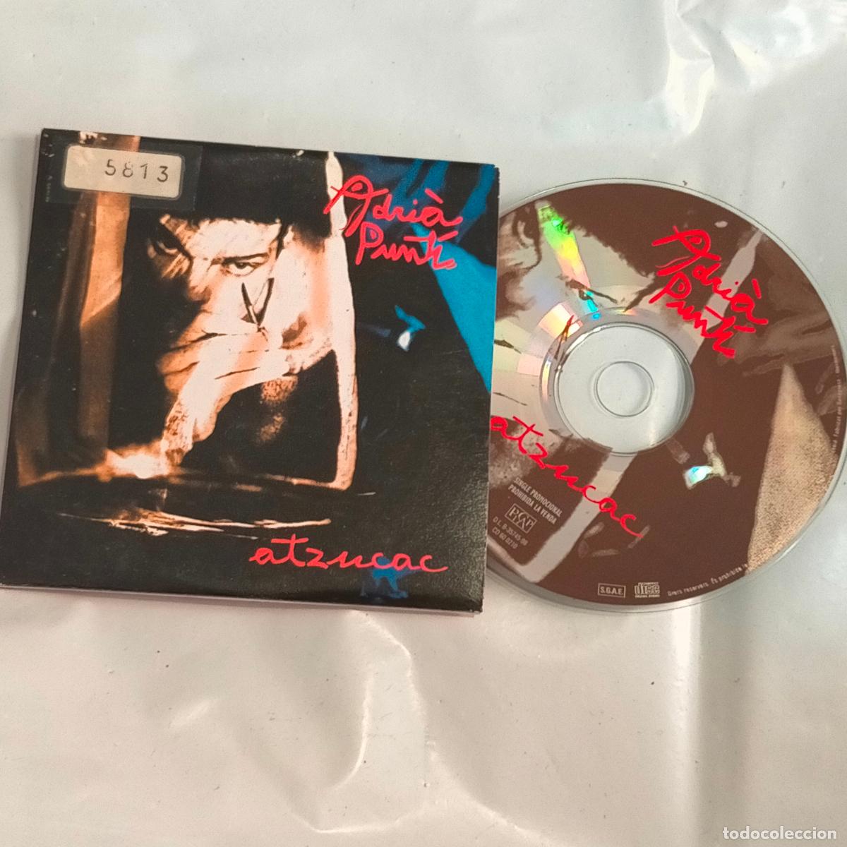 Musik-CDs: ADRIA PUNTI Atzucac CD SINGLE PROMOCIONAL DE CARTON A&Ntilde;O 1998 UMPAH PAH 1 TEMA