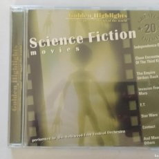 CDs de Música: CD SCIENCE FICTION MOVIES - INDEPENDENCE DAY, E.T, STAR WARS, CONTACT... (013)