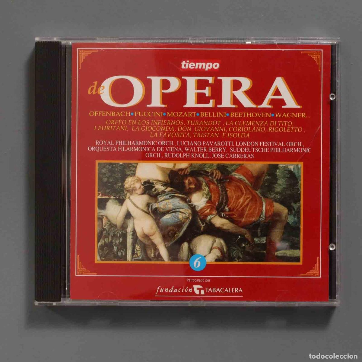 CDs de m&uacute;sica: CD. TIEMPO DE OPERA. 6 - Foto 1