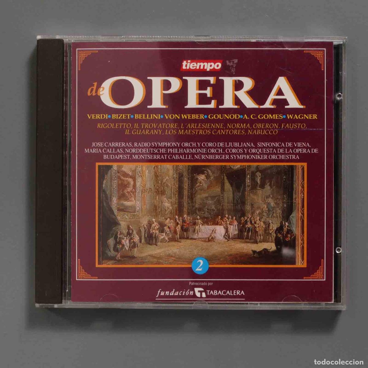 CDs de m&uacute;sica: CD. TIEMPO DE OPERA. 2 - Foto 1