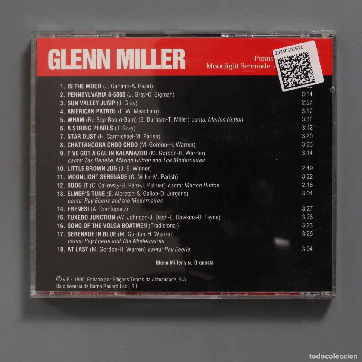 CDs de m&uacute;sica: CD. GLENN MILLER. IN THE MOOD - Foto 2